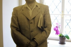 Stefan Zweig (kaschiertes Photo, Ausstellung Augsburg 2001)