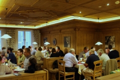 Freitag, 4. September 2015: Gemeinsames Abendessen im Sternbräu