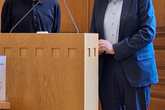 Thomas Assinger (Univ. Salzburg) und Hildemar Holl