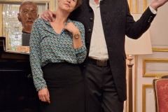 Malte Godglück und Maria Fronz in einer Szene aus der Oper Lulu von Alban Berg